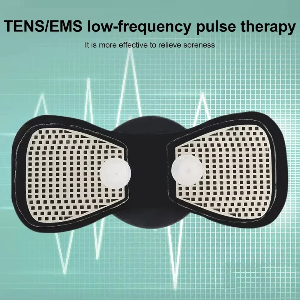 Neck Massager Mini Cervical Back Muscle Pain Relief Patch Massageador Stimulator
