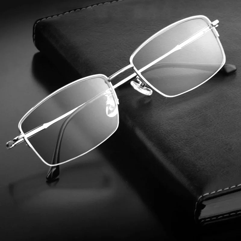 Metal Frame Reading Glasses Men