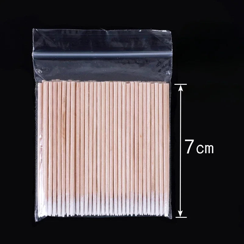 Wooden Cotton Swabs Make-Up