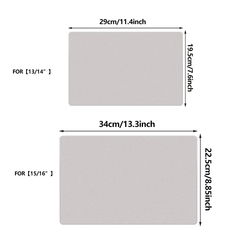 Microfiber Dustproof Cleaning Cloth Kit for MacBook pro 13/15/16 Inch - Laptop Screen Cleaner with Notebook Keyboard Blanket Cover