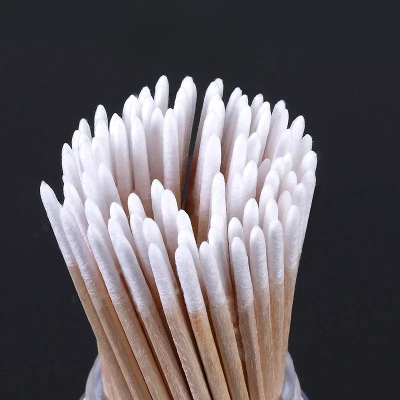 Wooden Cotton Swabs Make-Up