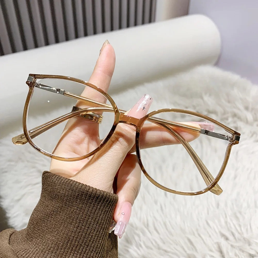 Luxury Far Sight Reading Glasses for Women Blue Light Blocking Computer
