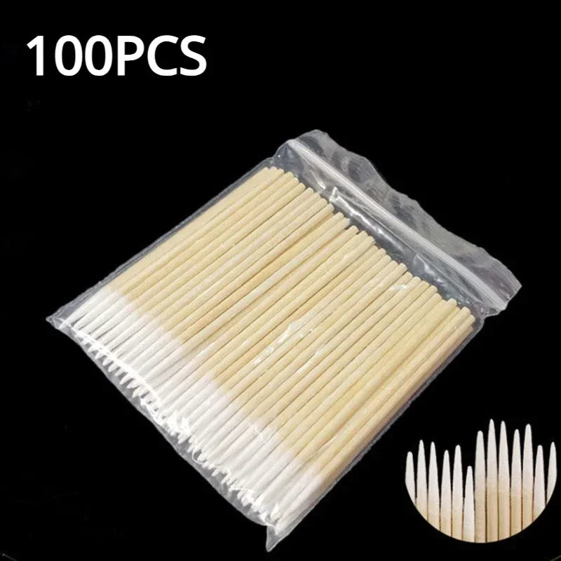 Wooden Cotton Swabs Make-Up