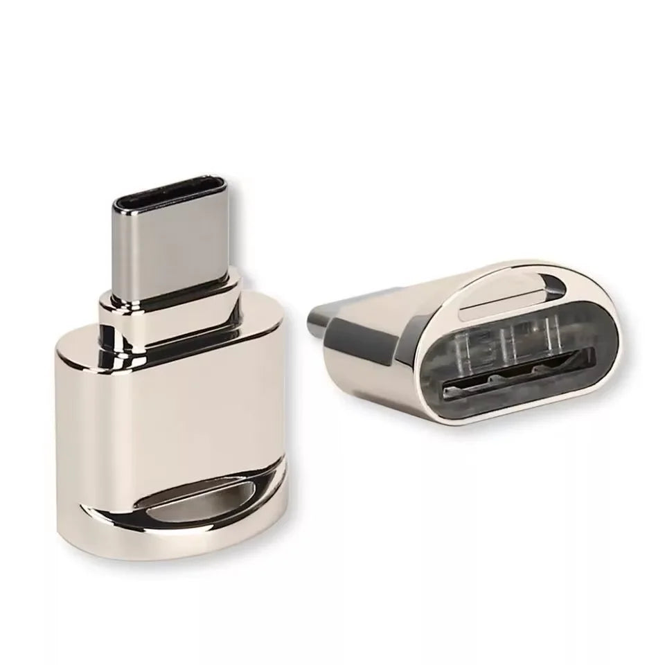 Type-C TF Mobile Card Reader Zinc Alloy USB 3.1 Type-C Xiaomi Huawei Samsung Laptop Multi functional OTG Card Reader