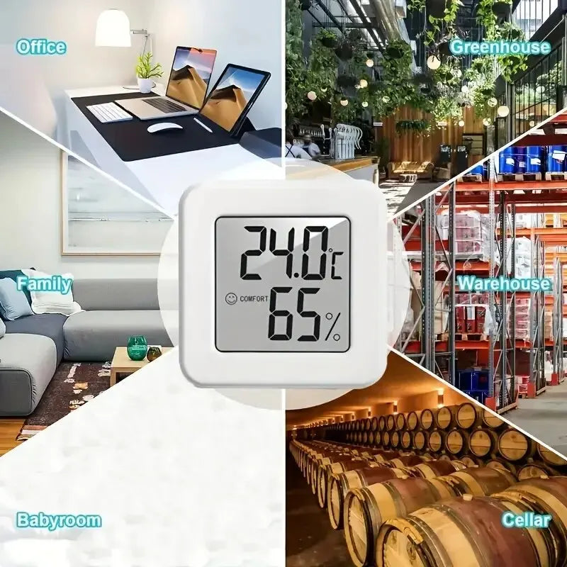 Temperature and humidity measuring device