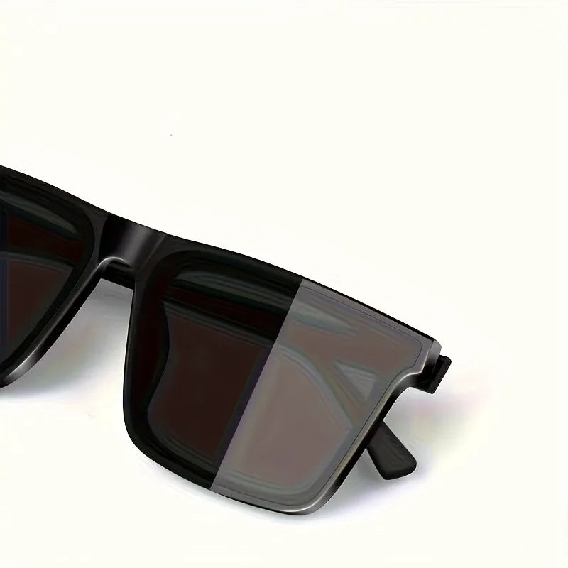 Simple Black Square Fashion Glasses,for Men Women,