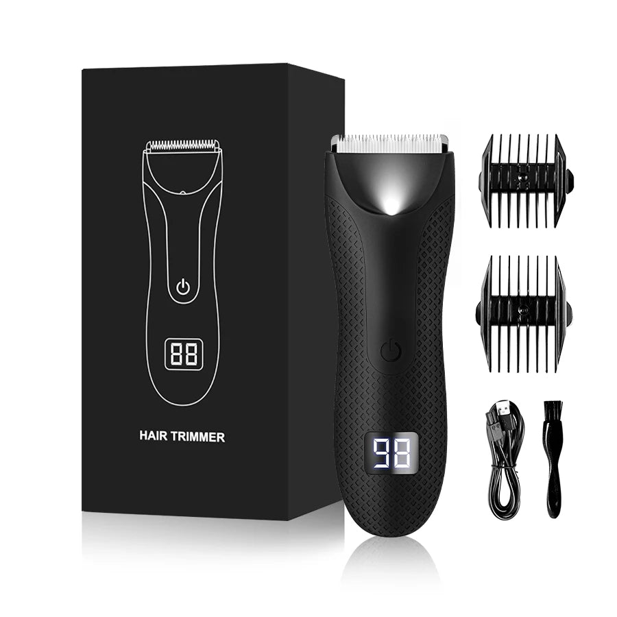 Mens Body Hair Trimmer Cut Shaving Machine