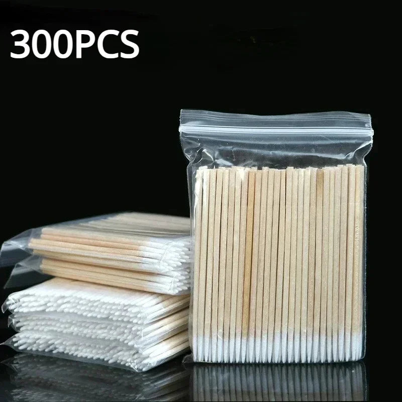 Wooden Cotton Swabs Make-Up