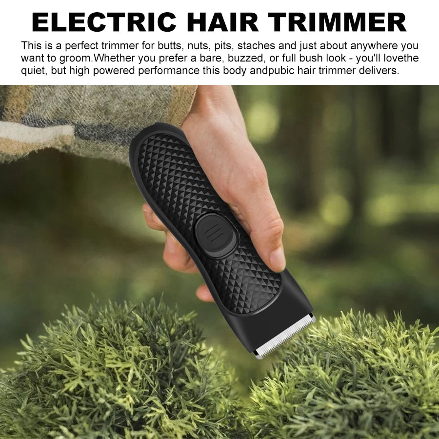 Mens Body Hair Trimmer Cut Shaving Machine