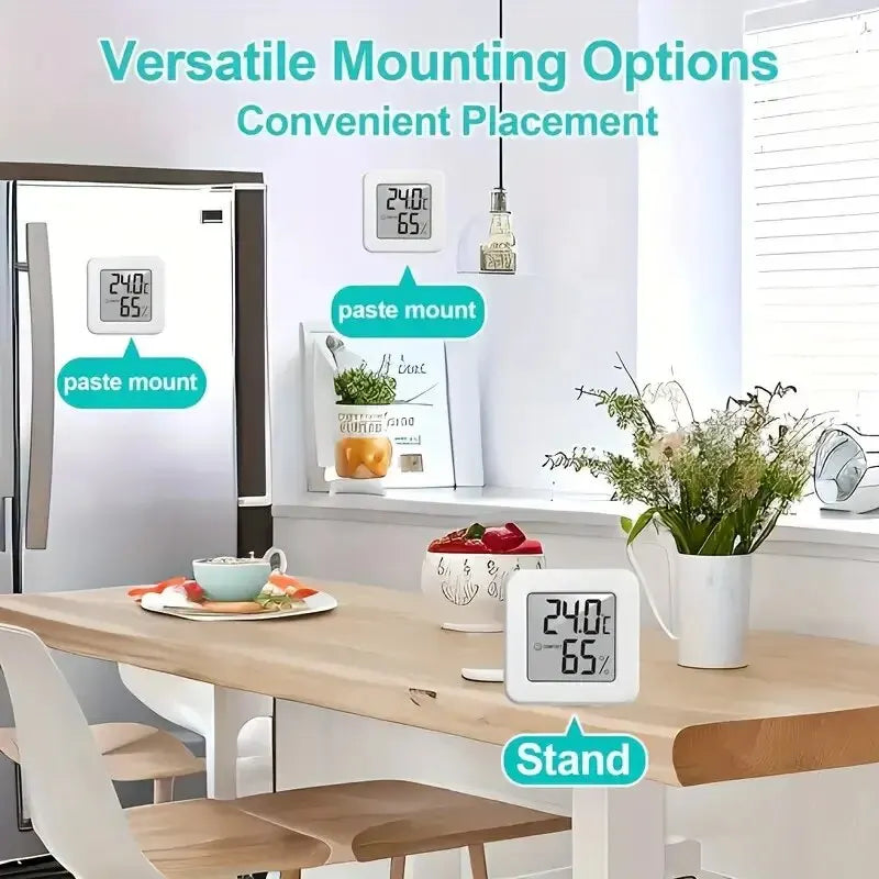 Temperature and humidity measuring device