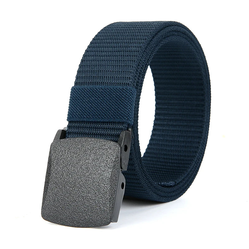 Military Automatic Buckle Nylon Belt Outdoor Hunting Multifunctional Tactical Canvas Belt High Quality Men Belt
