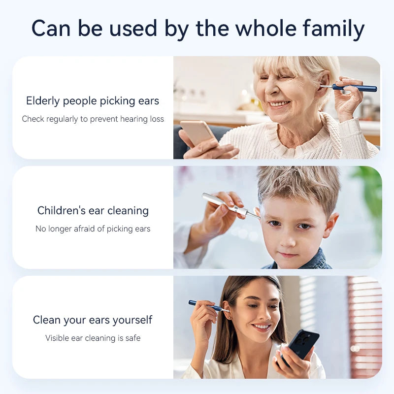 Visual Ear Cleaner with Camera