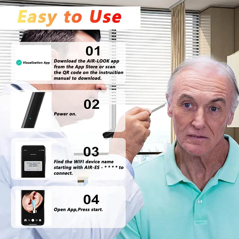 Visual Ear Wax Cleaner