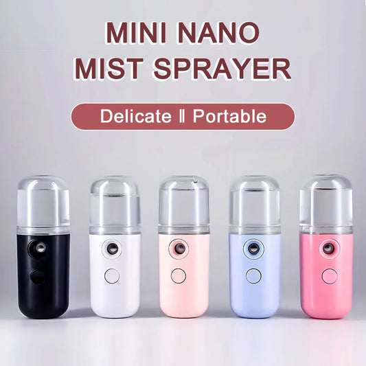 Nano spray to moisturize face
