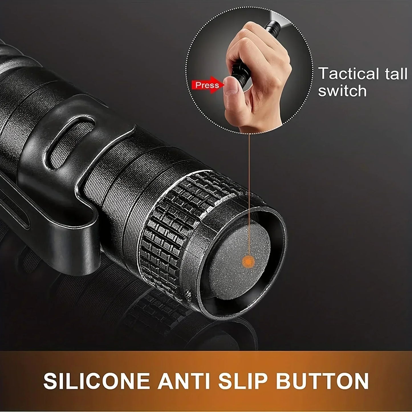 Portable 365nm UV Flashlight with Pen Clip Violet Light Ultraviolet Lamp for Pet Urine & Scorpion Detection - Requires AAA Batteries