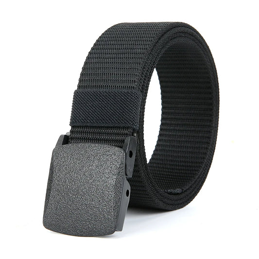 Military Automatic Buckle Nylon Belt Outdoor Hunting Multifunctional Tactical Canvas Belt High Quality Men Belt