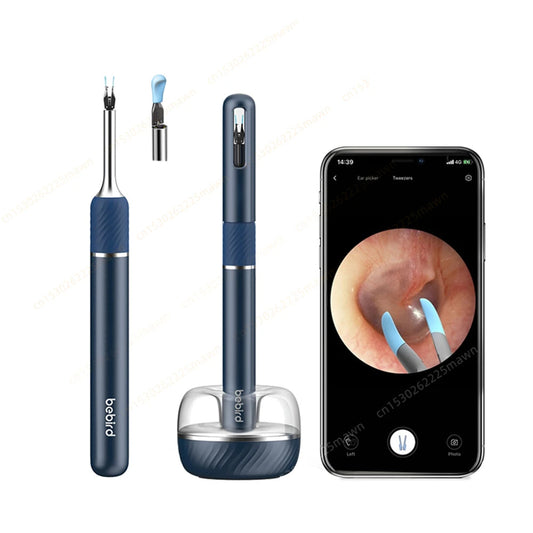 Smart Visual Ear Sticks Endoscope Tweezers High Precision Earpick Mini Camera Otoscope Health Care Ear Cleaner