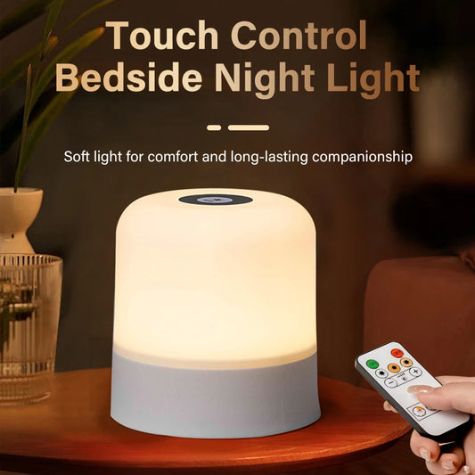 Touch bed lamp, night light