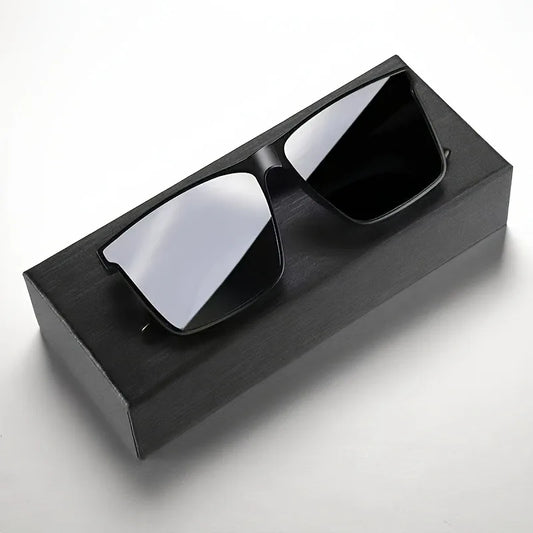 Simple Black Square Fashion Glasses,for Men Women,