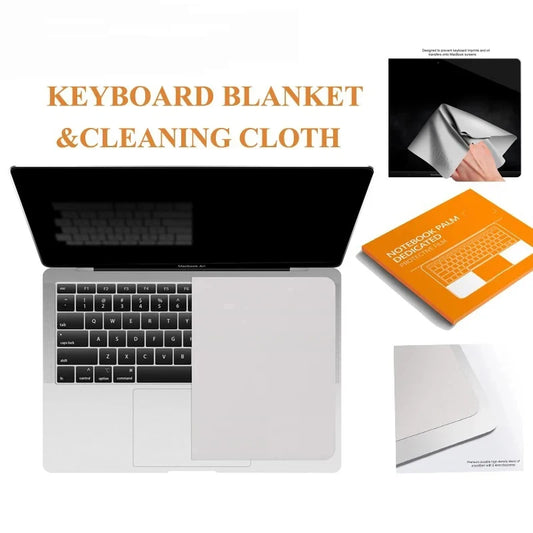 Microfiber Dustproof Cleaning Cloth Kit for MacBook pro 13/15/16 Inch - Laptop Screen Cleaner with Notebook Keyboard Blanket Cover