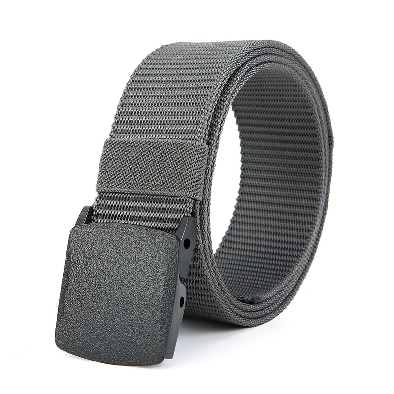 Military Automatic Buckle Nylon Belt Outdoor Hunting Multifunctional Tactical Canvas Belt High Quality Men Belt