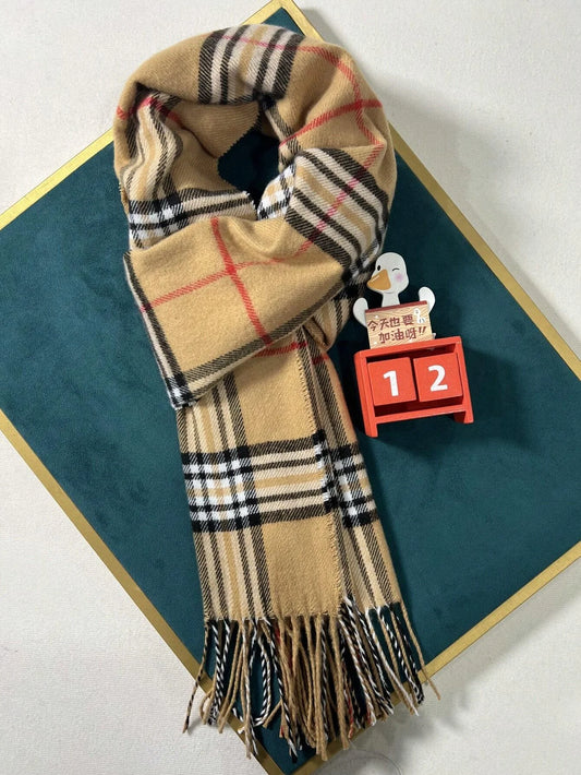 Luxury Brand Cashmere Warm Scarf for Design Winter Men Shawl Wrap Pashmina 2024 Plaid Female Bufanda Echarpe Foulard