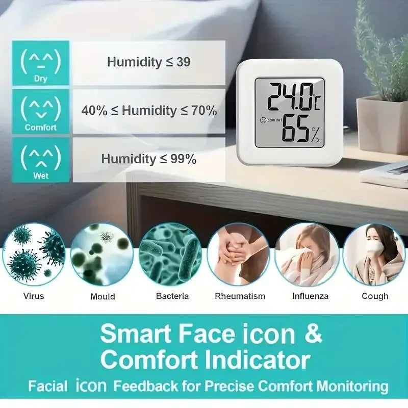Temperature and humidity measuring device